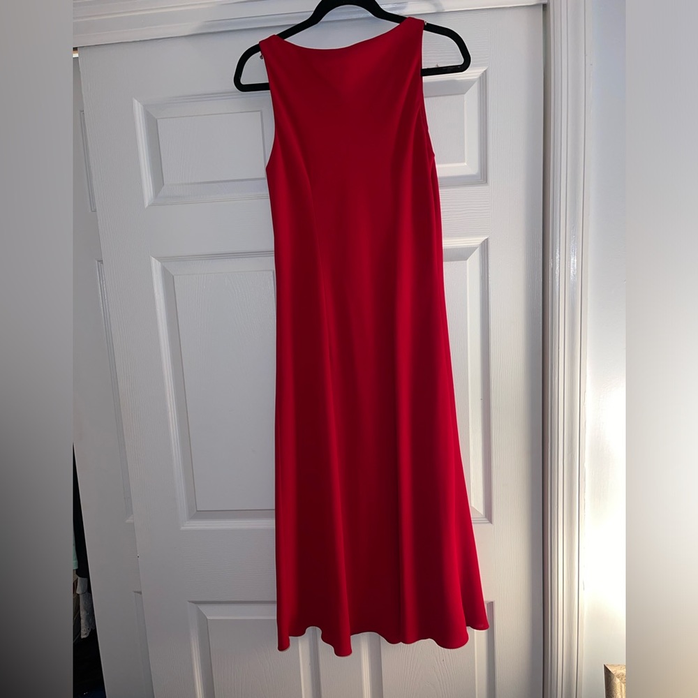 ⭐️4/$20⭐️ Jones New York Red Sleeveless Dress - Picture 4 of 4